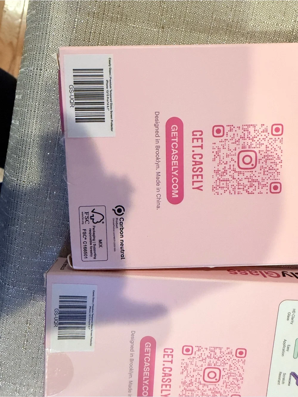 CaselyGlass Tempered Glass Screen Protector